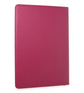 Pilelistore   Samsung Galaxy X610 Tab S9 FE Plus 12.4 Kılıf 360 Tablet Deri Kılıf - Pembe