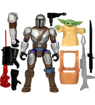 Star Wars™ Mandalorian ve Grogu Özel Karıştır ve Birleştir Deluxe Aksiyon Figürü Seti ve Aksesuarları