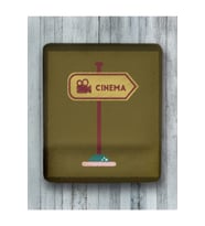 Sinema Bilek Destekli Mouse Pad