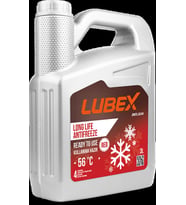 LUBEX LONG LIFE RED ANTİFREEZE READY TO USE -56 3 LT