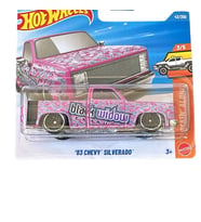 Hot Wheels 83 Chevy Silverado Pembe