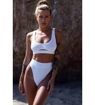 Angelsin Şık Bikini Altı (Beyaz)