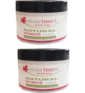 Everteen Gizmur Store Everteen Kadınlara Özel Doğal Genital Temizleyici Jeli 100 ml 2 Adet