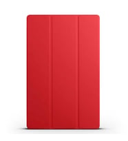 Lexroo Galaxy Tab S8 Ultra SM-X900 Smart Cover Standlı 1-1 Kılıf - Kırmızı