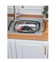Cooker YK1429 Çelik Süzgeç 24x34cm