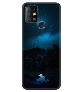 INFINIX Hot 8 9 10 11S Hot 10 Play 10T Kılıf Desemli Silikon Gece 1633