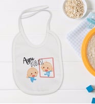 BK Kids Aynı Bubası Tasarımlı Bebek Mama Önlüğü - Model 1