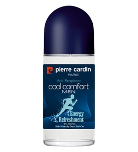 Pierre Cardin Roll-on Erkek Deodorant Ter Kokusu Önleyici Leke Bırakmayan 48 Saat Anti-perspirant Koruma – Cool Comfort Serin Konfor 50 ml
