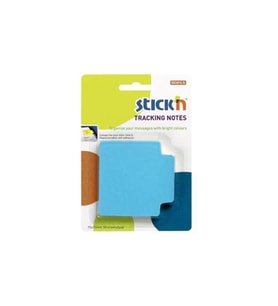 Hopax Stickn Yapışkanlı Not Kağıdı 70 x 70 Mm Fosforlu Mavi 50 Yaprak