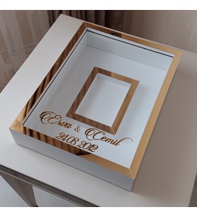 Fotoğraf Bizden! 30x40 Cm Yarı Pleksi Gül Anı Çerçevesi! Fotoğraf Çerçevesi! Gül Anı Çerçevesi-HKM Ticaret