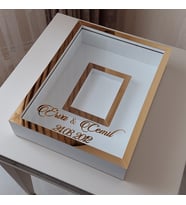 Fotoğraf Bizden! 30x40 Cm Yarı Pleksi Gül Anı Çerçevesi! Fotoğraf Çerçevesi! Gül Anı Çerçevesi-HKM Ticaret