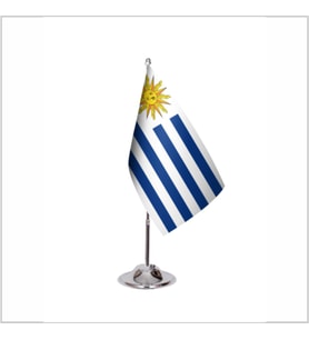 Uruguay Tekli Masa Bayrağı