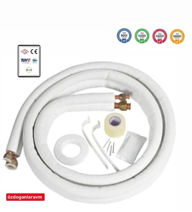 Üniversal İnverter 12000 Btu Klima Boru Kiti Seti