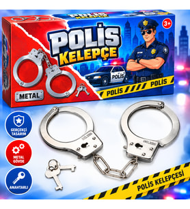 S00003784 POLİS KELEPÇE MTL.KUTU