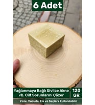 #bitkiselsabun %100 Doğal Güzel Kokulu El Yüz Saç Vücut Orijinal Bitkisel Defne Sabun 120g - 6 Adet