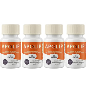 Apolip 30 Kapsül - 4 Kutu