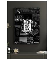 Beşiktas Bjk 33x48 Poster Duvar Posteri Çift Taraflı Bant Hediye