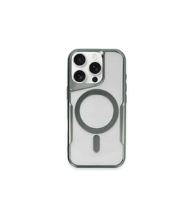 Apple İphone 14 Pro Kılıf Boyi Magsafe Silikon Kapak - Yeşil