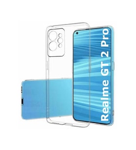 Kvy Realme GT2 Pro 5G Kamera Korumalı Süper Silikon Kılıf