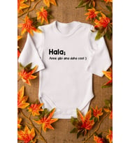 Unisex Bebek Hala Daha Cool Yazılı Organik Baskılı