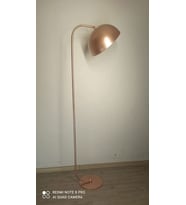 Rys Retro Metal Dekoratif Rustik Mafsallı Bakır Rustik Köşe Lambası Başlık Çap:40 cm