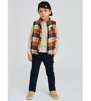 3'lü Takım Erkek Çocuk Yelek & Pantolon & Sweatshirt Takım