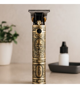 Komple Metal Saç Sakal Traş Makinesi USB Şarjlı T-Bıçak