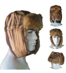 Softshell Kalpak Şapka Saz Desen