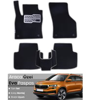 SKODA KAROQ (2018-2024) Uyumlu EVA Paspas Tam Set–Oto Paspas,Araca Özel,Kolay Montaj