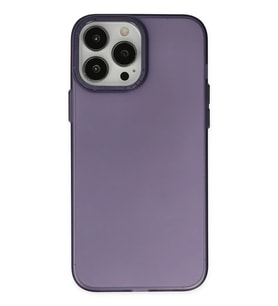 Pilelistore   iPhone 14 Pro Max Kılıf Modos Metal Kapak - Mor