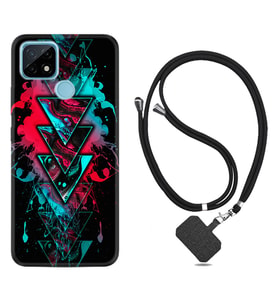 Realme C11 C21 C21Y C25Y C11 2021 Kılıf Boyun Askılı Silikon Down 1719