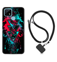 Realme C11 C21 C21Y C25Y C11 2021 Kılıf Boyun Askılı Silikon Down 1719