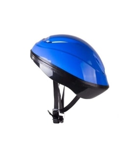 Çocuk Kask Bisiklet Scooter Kaykay Paten Koruyucu Kask (Mavi)