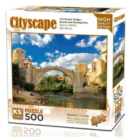 Ks Games 500 Parça Old Mostar Bridge Bosna-Hersek Puzzle