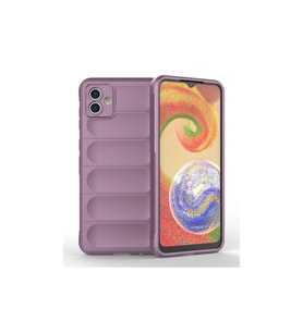 Samsung Galaxy A04e Kılıf Optimum Silikon - Mor