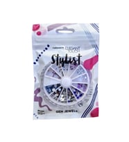 Elegant Touch Stylist Nail Art Taş Seti 12 Farklı Renk 240 Adet