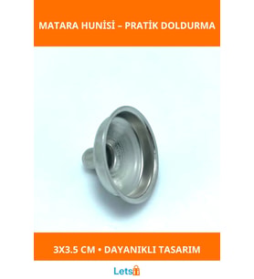 Kompakt Dayanıklı Matara Hunisi Seyahat ve Günlük Kullanım İçin İdeal