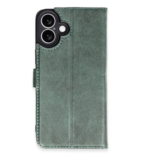 iPhone 16 Kılıf Trend S Plus Kapaklı Kılıf - Yeşil