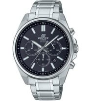 CASIO EDIFICE EFV-650D-1AVUDF ÇELİK ERKEK KOL SAATİ (Siyah)