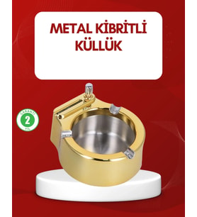 Metal Küllük Gizli Ateşleme Sistemli Şık Tasarım