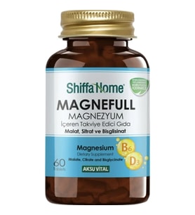 Aksu Vital Shıffa Home Aksu Vital Magnefull Magnezyum 60 Tablet