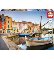 Educa 1000 Parça Proven Martigues Limanı Puzzle - 19928 - Harbour In Martigues Provence