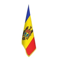 Moldova Bayrağı - Ofis-Makam-Toplantı Odaları - Saçaklı Makam Bayrağı