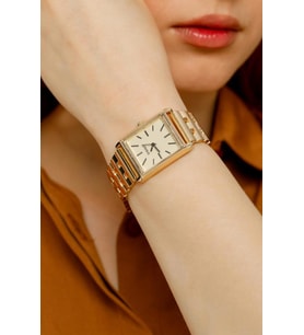 Maria Gold Kadran Gold Kordon Kadın Kol Saat