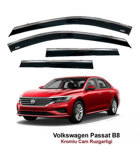 Volkswagen Passat B8 Kromlu Cam Rüzgarlığı Niken