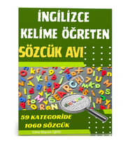 İngilizce Kelime Öğreten Sözcük Avı Kitabı