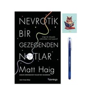 Nevrotik Bir Gezegenden Notlar 9786051981086 - Domingo - Matt Haig (TÜKENMEZ KALEM VE NOT DEFTERLİ) (Renksiz)