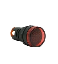 12-500VAC Kırmızı Voltampermetre