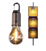Mey İthalat® Şarjlı Dekoratif Kamp Lambası Askılı Ampul Led Işık Type-C Girişli