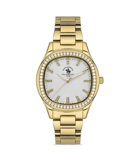 SANTA BARBARA POLO SB.1.10477.2  -WR 3ATM-ÇELİK-ZARİF MODEL-BAYAN KOL SAATİ